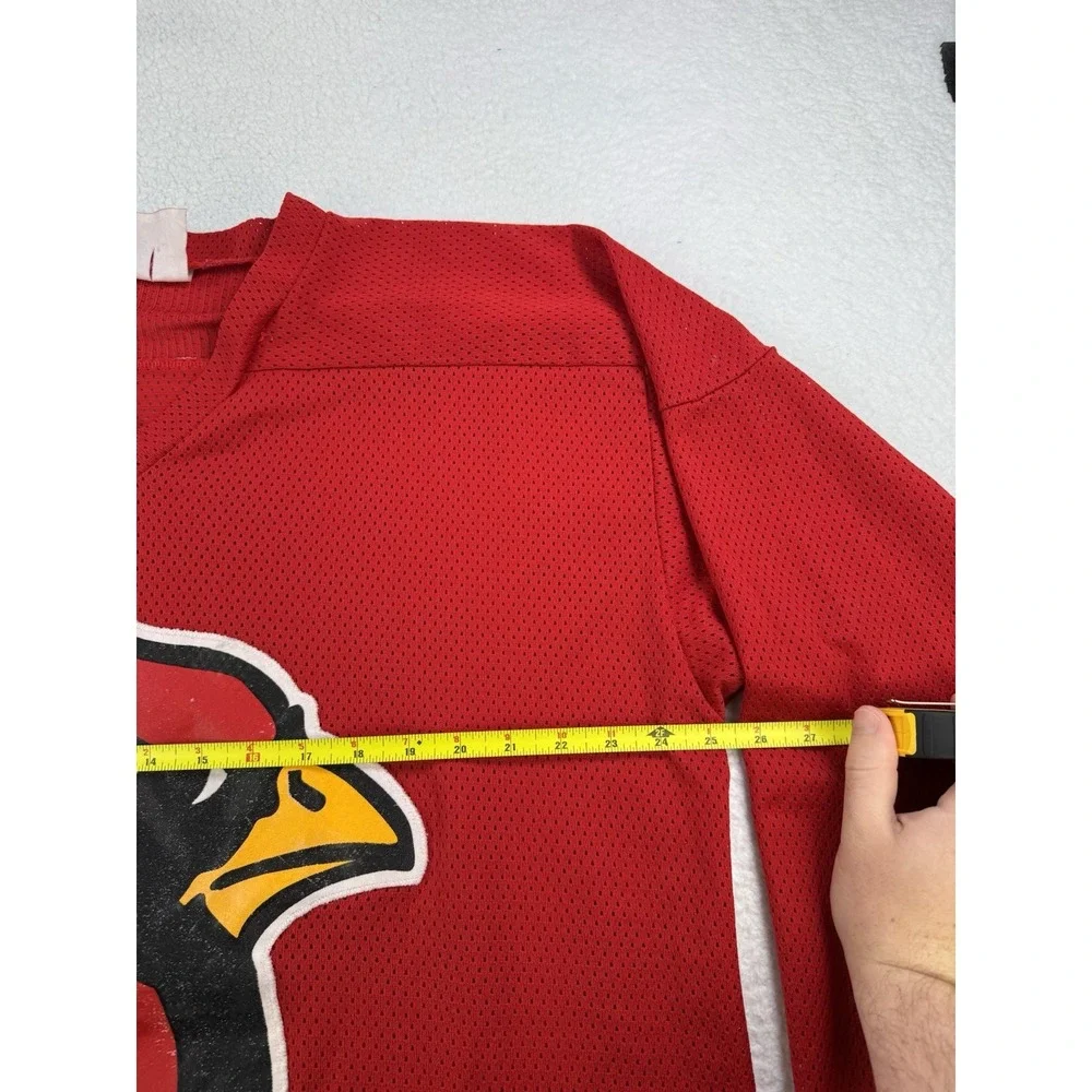 Vtg Red Louisville Cardinals NCAA Ice Hockey Jersey Mens Size XXL Read